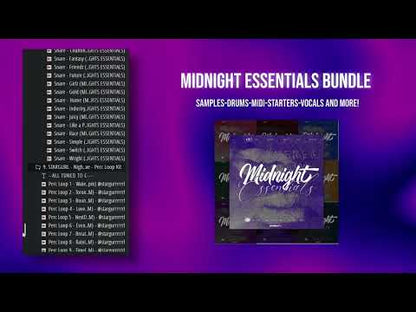 MIDNIGHT ESSENTIALS - FULL BUNDLE